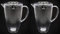 YöL Clear Plastic Pitcher Jug With Lid Great For Outdoor Dining Picnics & BBQ's Summer Party Tableware Drinks Jug
