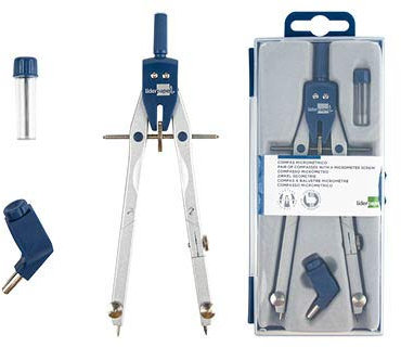 Compas liderpapel micrometrico con adaptador