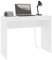 pedkit Bureau pour Ordinateur Table Console Bureau Blanc 90 x 40 x 72 cm Aggloméré