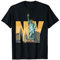 New York City Skyline Cadeau Big Apple State Souvenir NYC T-Shirt