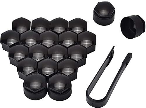 Auto Radmutterkappen für KIA CEED K2 NIRO OPTIMA Picanto RIO, 20 Stück Radmuttern Bolt Felgen Schutz Radschrauben Reifen Mutter Covers Nabenschrauben Abdeckung Außen Dekoration