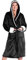 CityComfort Vestaglia Donna Invernale in Pile Morbido Vestaglie da Camera (M, Carbone)