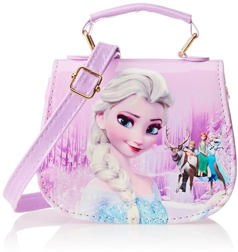 Gujey Frozen Kinder Umhängetasche, Taschen für Mädchen Schultertasche für Kinder handtasche, Eiskönigin Kinder Umhängetasche Kleinkind Kinderhandtasche 3 4 5 6 Jahre - Kinder Handtasche(B)