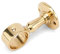 NKlaus Maritim Support de main courante pour corde 30mm en laiton massif or 8cm de haut Décoration 11745