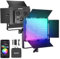 NEEWER PL60C RGB LED Panel Videoleuchte, APP/2,4G/DMX Steuerung, 60W, 23000Lux, 0,5m, 2500K-10000K RGBCW, Professionelle Videolicht, 18 Szenen, V Akkubetrieben, für Aufnahmen, Streaming
