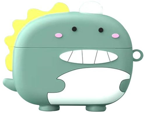 Akancy compatibile per Huawei FreeBuds Pro 3 Custodia per cuffie,[Supporta la ricarica wireless] [Custodia protettiva antiurto] Custodia protettiva in silicone protettiva per cuffie (blue dinosaur)