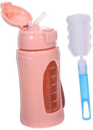 HANABASS Tazza Con Cannuccia Da 380 Ml Per Donne Incinte Borraccia Portatile Per Esterni Borraccia Per Laurea Sport E Fitness