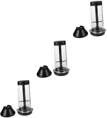 Amosfun 3 Piezas Taza Mezcladora De De Harina Batidora Vaso Colador Acero Inoxidable Vaso Licuadora Vaso Batidora Licuadora Vaso De Harina Manual El Plastico Reutilizable