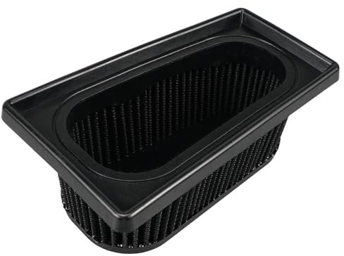 NICECNC Cartucce ad alto flusso Aire Filtrars Elemento filtrante ad alto flusso compatibili con 690 Enduro/Enduro R/SMC/SMC R, compatibili con Husqvarna 701 Enduro/Supermoto, vedi montaggio, nero