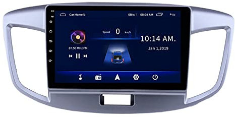 Generisch 9-Zoll-HD-Touchscreen-GPS-Navigationssystem für 2015 Suzuki Wagon, Android 10.0-Smartphone-Verbindung, Multimedia-Player, Car-Audio-Upgrade, Fahrzeugunterhaltung