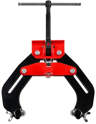 Alwalkee Pipe Clamp 2 to 8, Quick Release T-Handle Welding Alignment Tool for Pipes, Flanges, Tees