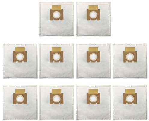 Vacuum Cleaner Bags for Hoover Style H Series H81 / H81 Pure/Telios Extra Canister, 4-Pack