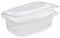 Guillin – ondipack ok800 Pack de 50 cajas micro-ondable a tapas bisagra, plástico, translúcido, 18.5 x 13.5 x 6.5 cm