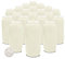 Hyoola Velas de Oración Blancas, 7 Días, Pack de 20 - Velas Religiosas de 15 cm - Velas Votivas para Uso Religioso, Memorial, Festivo, Velatorio o Emergencia - Velas con Vaso y Cera Vegetal
