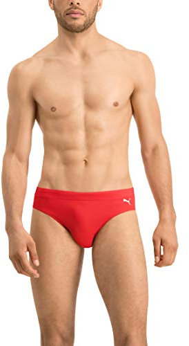 PUMA Herren Puma Classic Men's Swimming Swim Briefs, Rot, XS EU