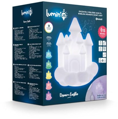 Bigben Enceinte Lumineuse Murale Luminus Château