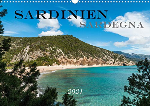 Sardinien - Italien - wunderschöne Impressionen - Kalender 2021 - myphotolion.de - DIN A3 quer - Wandkalender