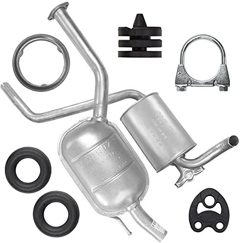Auspuff Auspuffanlage Schalldämpferset für Mercedes 190 W201 1.8 2.0