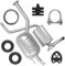 Auspuff Auspuffanlage Schalldämpferset für Mercedes 190 W201 1.8 2.0