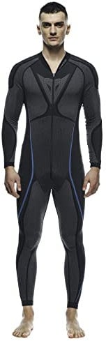 Dainese Herren Dry Suit Baselayer-Set, Schwarz/Blau, L