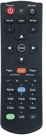 Nuevo BR-5046L Mando a Distancia de Repuesto para Optoma Home Theater System DLP Projector para Optoma BR-5046L W501 X501 para OPTOMA EH300 DH1011 DH30B Remote Controller