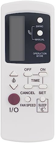 ALLIMITY Reemplazo de Mando a Distancia Aire Acondicionado adaptar por Galanz Air Conditioner AC A/C GZ-1002B-E3 GZ-1002A-E3 GZ01-BEJ0-000 GZ-1002B-E1