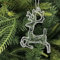 SECALIFE 12 Pieces Christmas Decoration Hanging Icicles Acrylic Icicles Pendants Christmas Icicle Ornaments Set Xmas Holiday Hanging Decorations for Christmas Tree Party Decorations, Christmas Elk