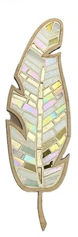 Diy-Mosaik-Kit Kreatives DIY-Buntglas-Bastel-Mosaik-Set, helle Feder, DIY-Mosaik-Set, Kunst und Kunsthandwerk for Liebhaber von handgemachtem Kunsthandwerk Mosaik Kits (Color : C)