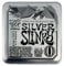 Ernie Ball John Mayer Silver Slinky Nickel Wound E-Gitarrensaiten 3er-Pack Blechdose 10.5-47 Gauge