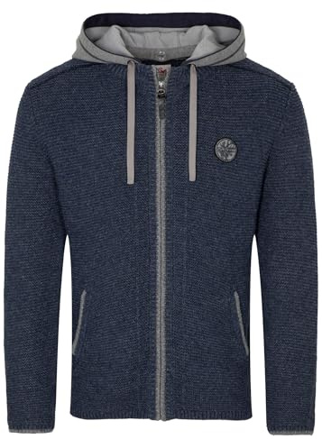 Spieth & Wensky - Herren Strickjacke mit Kapuze, Echo Strickjacke (432150-1003)