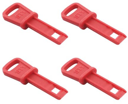 AAAQQ 951-10630 Schneefräse Schneefräse Starter Zündschlüssel passend für MTD PowerMore Craftsman Troy-Bilt Cub Cadet Schneefräse, ersetzt 731-05632 751-10630 0750011 (4 Stück)