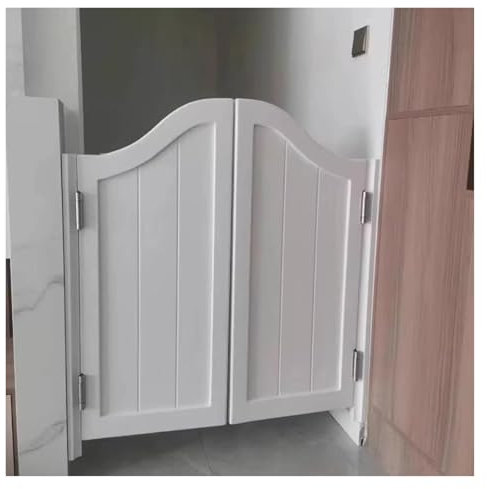 Porte western bois, Saloon Porte Battante, Portes d'escalier de Style occidental, balançoire de comptoir de café blanc avec Kit de charnières, porte de Cowboy rétro de Pub, porte battante de majordome