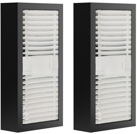 FLASHFORGE Adventurer 5M Pro Hepa-Luftfilterset, Original Adventurer 5M Serie 3D-Druckerteile Hepa-Luftfilterpaket (2er-Pack)