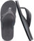 KuaiLu Flip Flops Herren Weich Leder Zehentrenner Männer Bade Sandalen Bequeme Breite Füße Badelatschen Yoga Gummi Fussbett Sommer Strand Zehensandalen Rutschfest Indoor Outdoor Alles grau 45