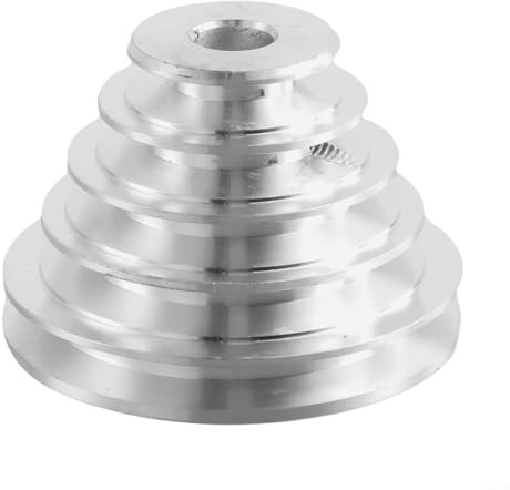 Keilriemenantrieb, Pagoden-Riemenscheibe, 14 mm/22 mm, 5-Gang-Aluminium-Getriebe für Tischbohrmaschine (14 mm)