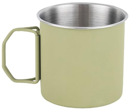 Camping-Kaffeetassen – 350 ml Edelstahl-Trinkbecher | Reise-Kaffeebecher
