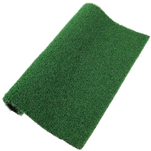 GATHINESS Floating Island Slope Pad Artificial Grass Turf Turtle Basking Ramp Plastic Easy to Assemble Versatile Design Green Flowerpot Mat Fish Tank Accessory
