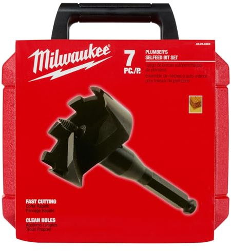 Milwaukee 49-22-0065 Klempnerset 7 Bit Sortiment in Kunststoffkoffer