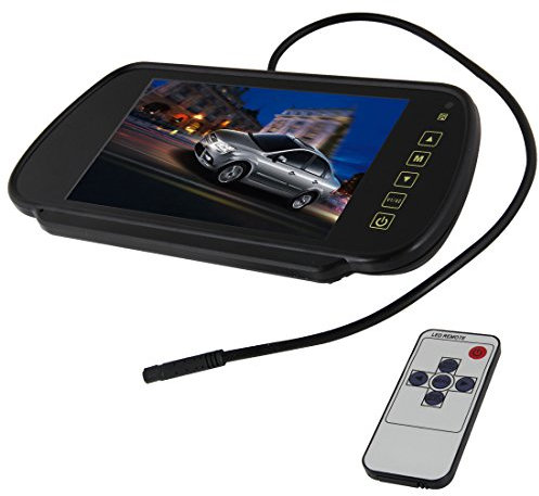 Pathson 7 Pouces TFT LCD Moniteur de Voiture Rétroviseur Caméra de Recul Moniteur de Voiture