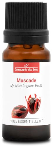 MUSKATNUSS (Myristica fragrans) BIO - 10 ml - Hochwertiges ätherisches Öl - 100 % rein, natürlich, chemotypisiert & vollständig