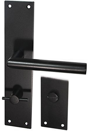 Häusler Onlinehandel GmbH Türbeschlag 1723 LS Anna WC Schwarz Renovierung Türdrücker Türgriffe Türklinke