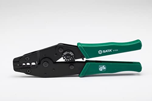 SATA ST91104ST Pinza crimpatrice per cavo coassiale, acciaio al carbonio