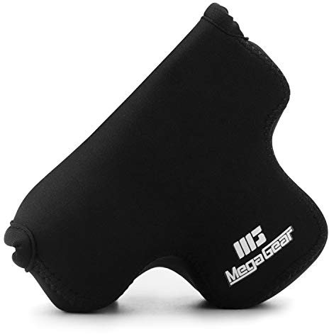 MegaGear MG1487 Ultraleichte Kameratasche aus Neopren für Fujifilm X-T100 (15-45mm) - Schwarz