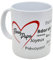Mug Amour je t'aime beau papa avec coeur et compliments offrir tasse céramique Qualité Idée Cadeau Originale Famille beau père anniversaire noel fete 325ml
