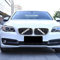 DWVV Kühlergrill Einsatz für BMW F20 F30, frontgrill einsatz für 320i 328i 330i 335i 428i(F20 F30, Weiß)