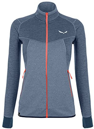 Salewa Damen Puez Melange 2 Pl W Fz Fleecejacke , Navy Blazer Melange, 38 EU