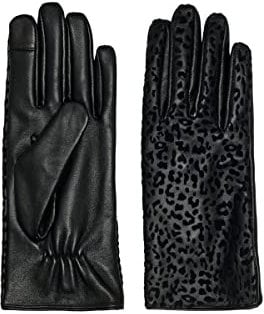ONLY Damen Onljanice Acc Leather Gloves Handschuhe, Black 1, Einheitsgröße EU