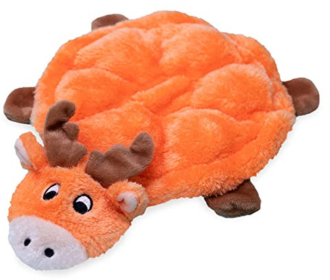 ZippyPaws Quietsch-Kriecher – Moody der Elch, Lustiges Hundespielzeug mit Quietsche für Aktivität und Unterhaltung, Fördert Spielen und Bewegung, Perfekt für Kleine bis Mittlere Hunde