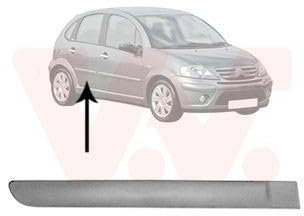 VAN WEZEL 0925426 Baguette et bande protectrice porte arrière droite