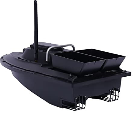 FUROMG Bateau Télécommandé 300M, Leurre RC Baitboat Fischköder Futterboot, Amorceur Pêche